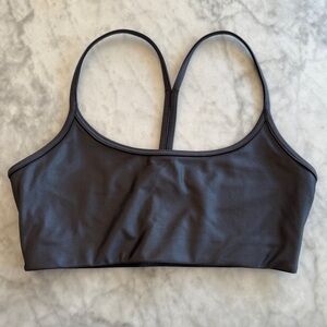 Bandier All Access Charcoal Sports Bra